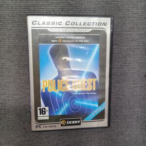 Police Quest Collection PC Game CD-ROM Sierra On-Line 1 2 3 4 SWAT Classics